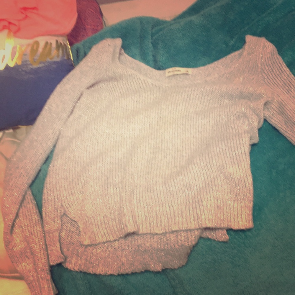 Purple sweater Abercrombie😝